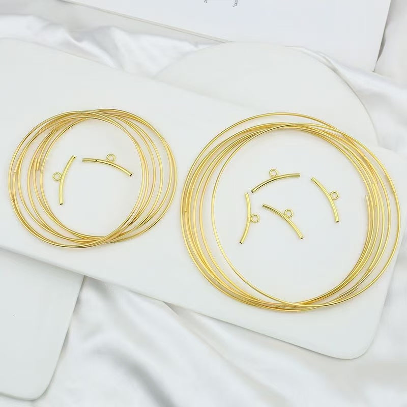 リース用ワイヤー(8cm*2 10cm*2)