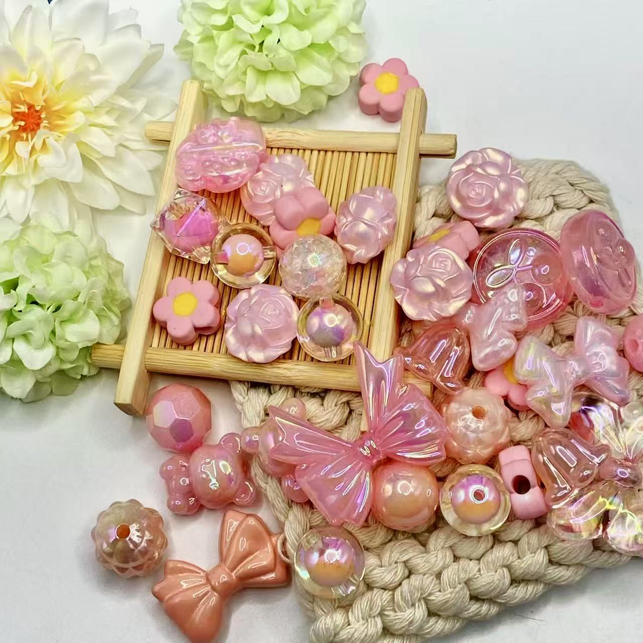 ✨✨アクリルビーズの福袋((パール、手紙入り))✨✨