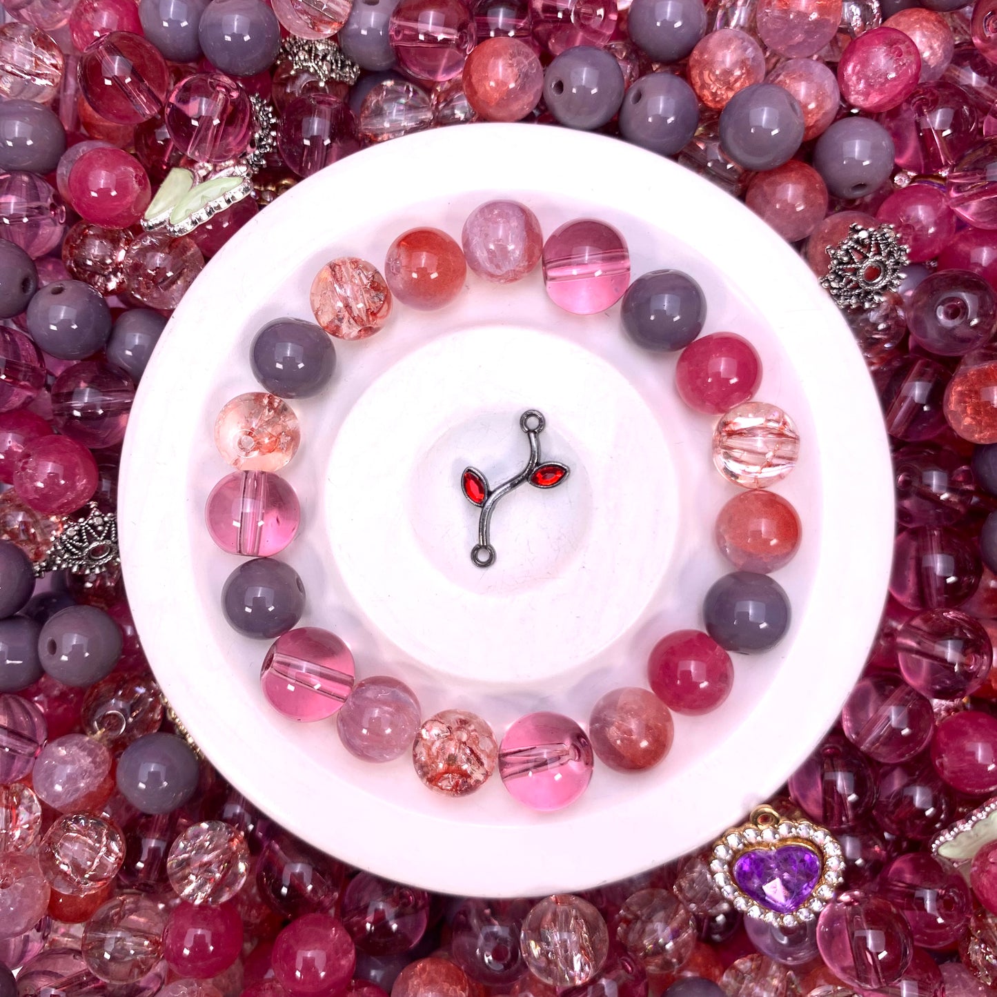 ガラスミックスビーズ