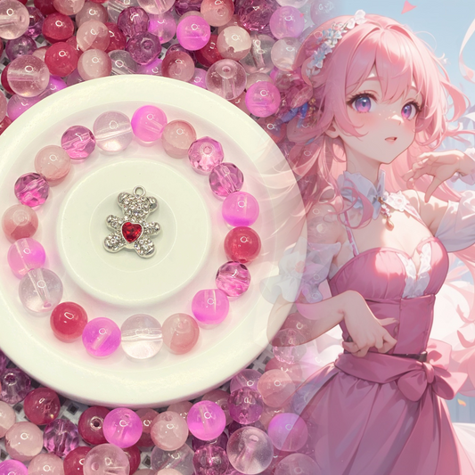 05-09 ❤ 新作 ❤【1549】ベロバー   高級ガラスビーズ12mm,10mm,ラウンドカットビーズ10mm,高品質メタル