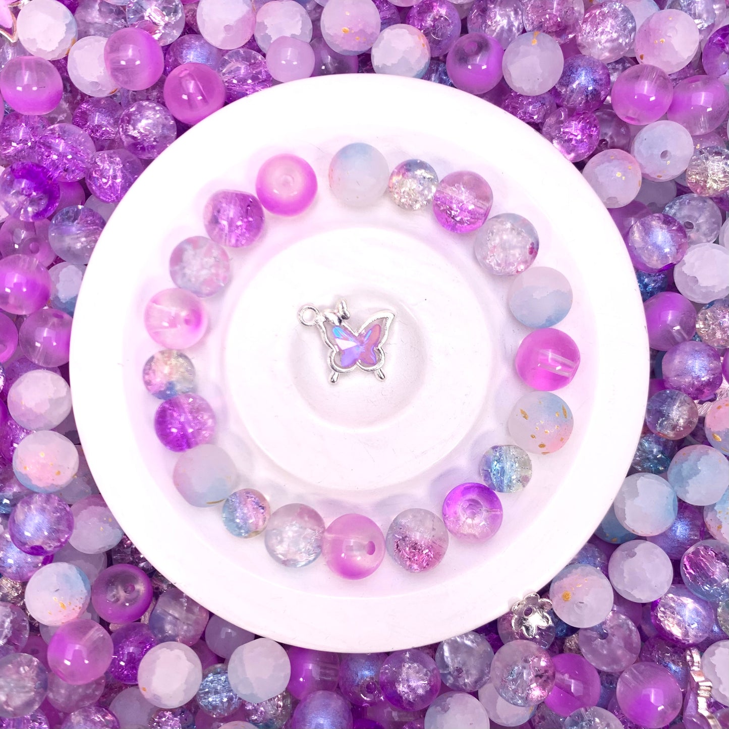 ガラスミックスビーズ