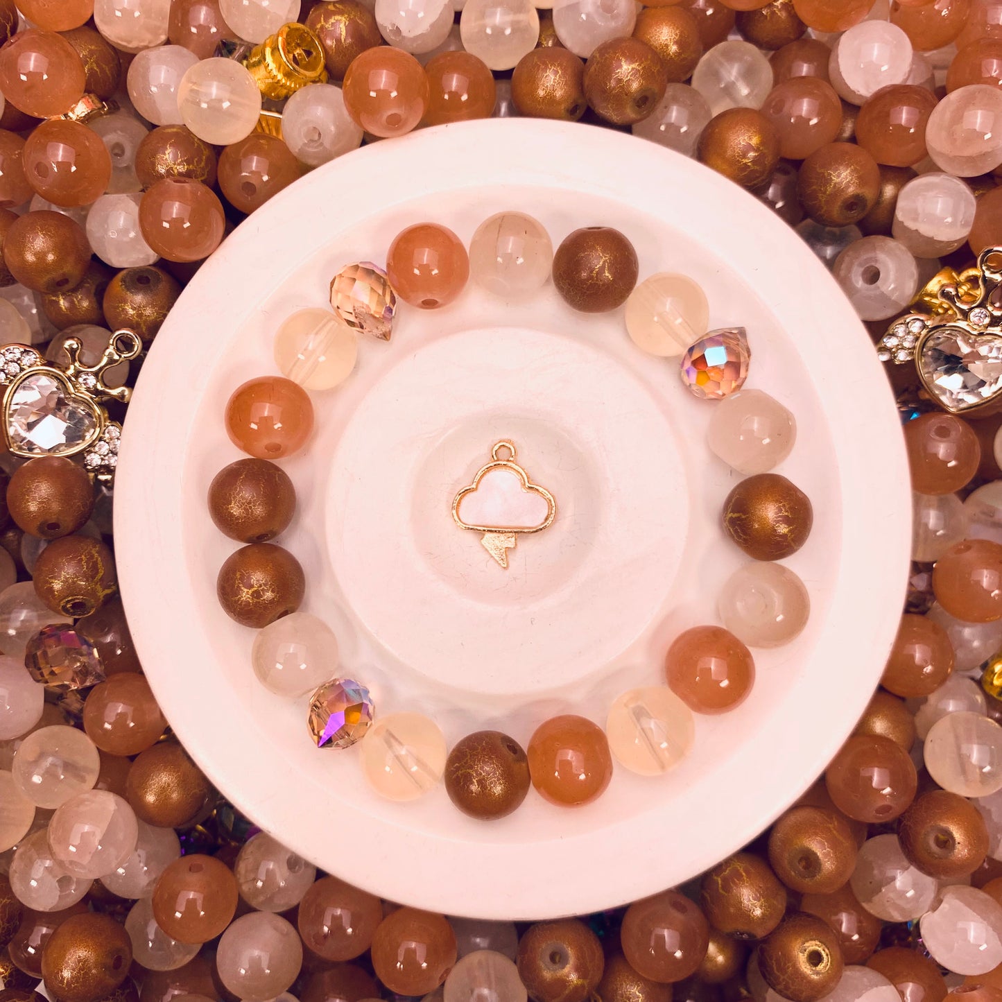 ガラスミックスビーズ