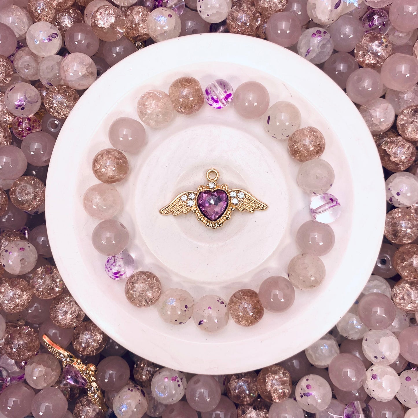 ガラスミックスビーズ