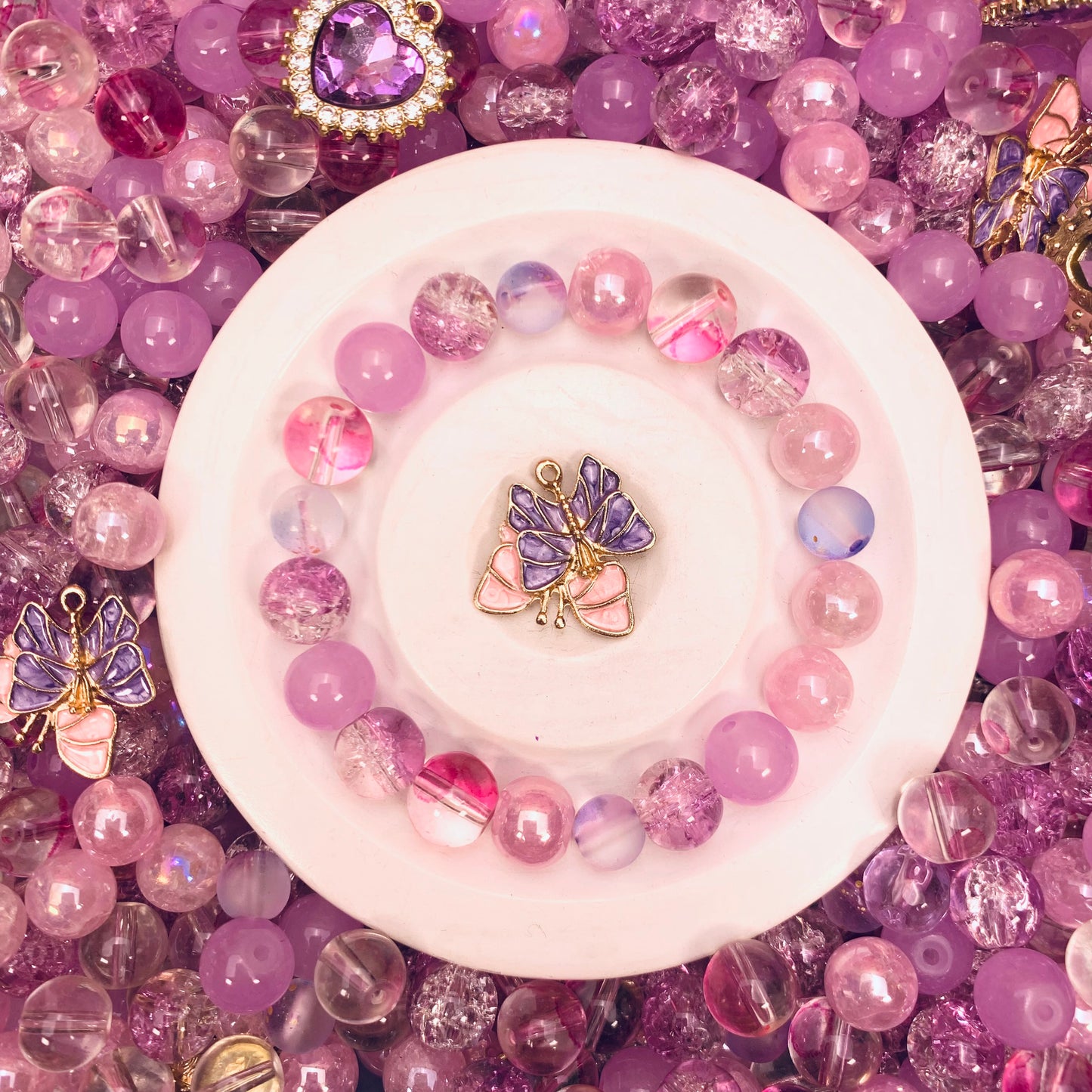 ガラスミックスビーズ