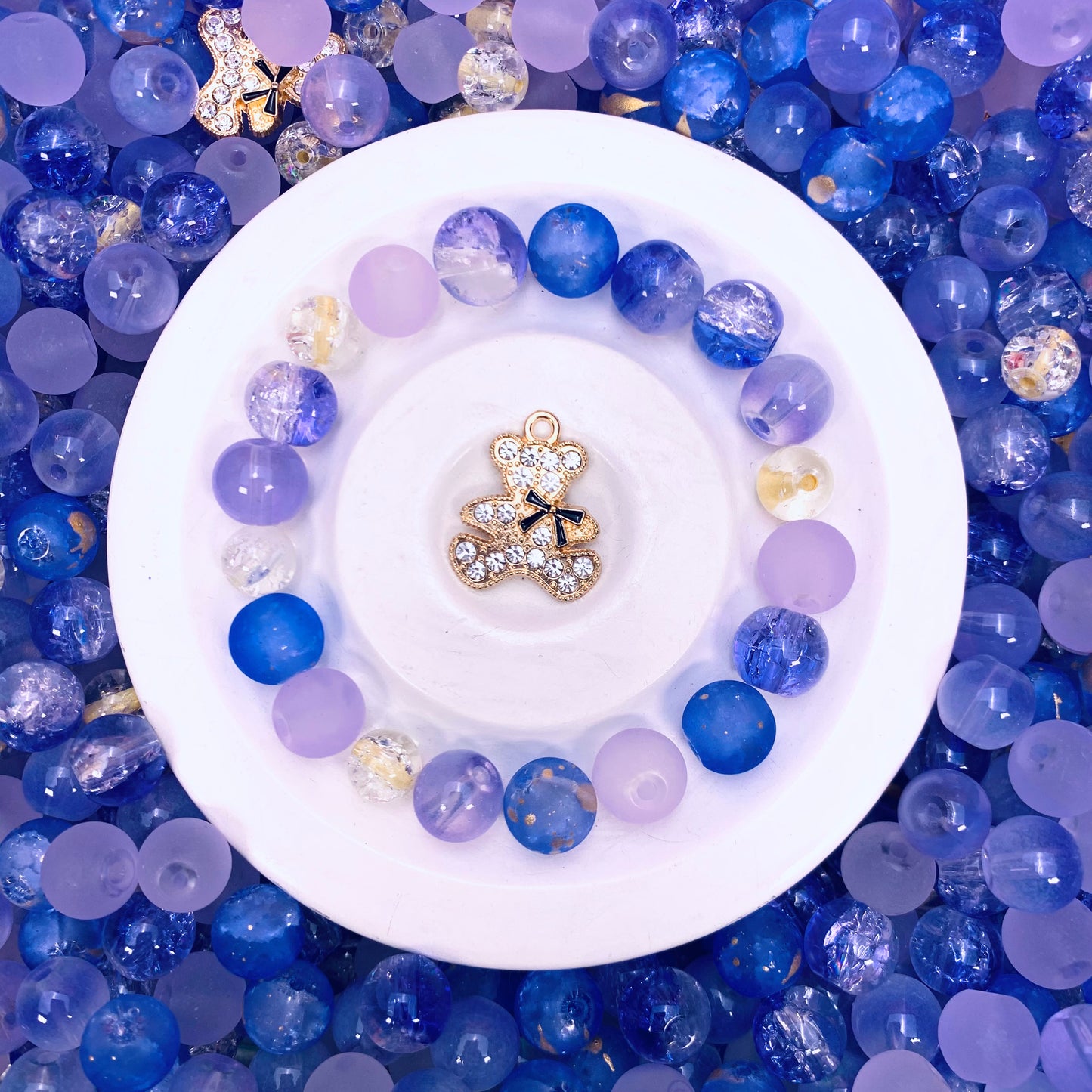 ガラスミックスビーズ