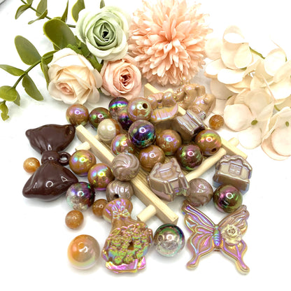 ✨✨アクリルビーズの福袋（(パール、手紙入り)）✨✨