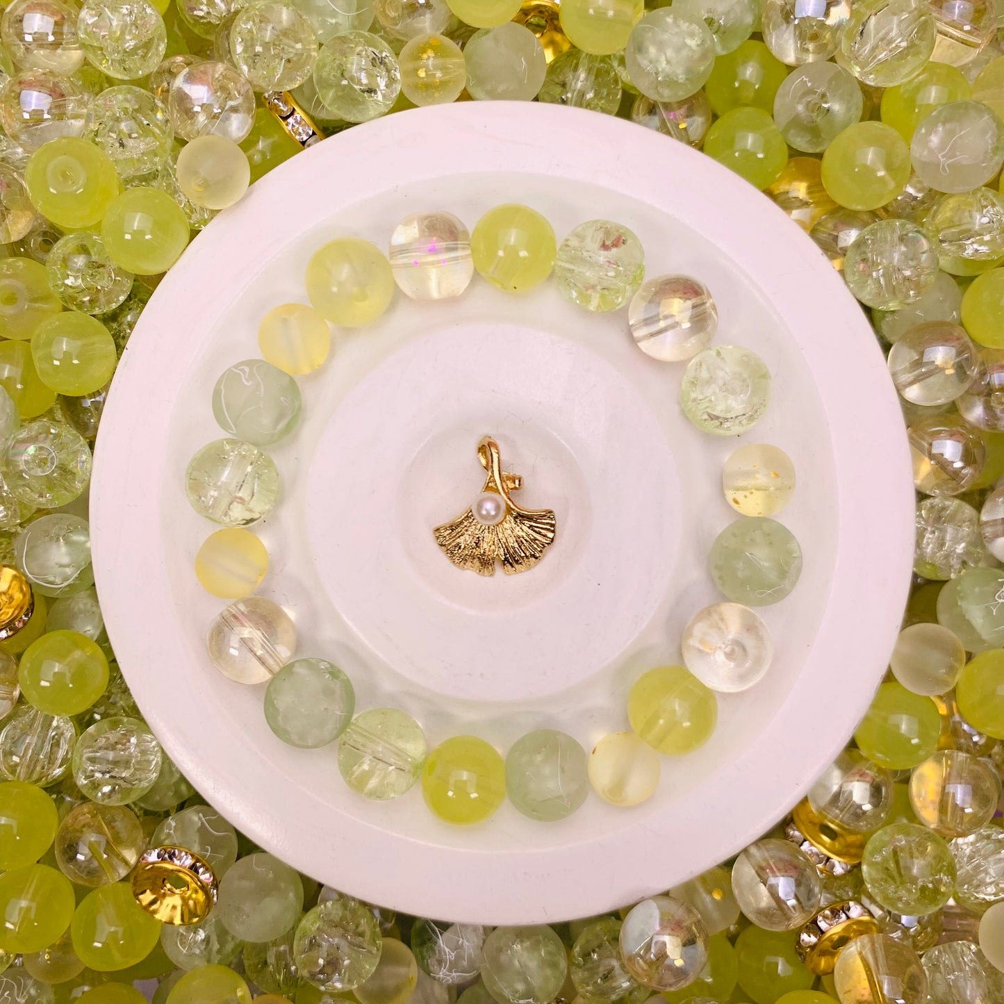 ガラスミックスビーズ