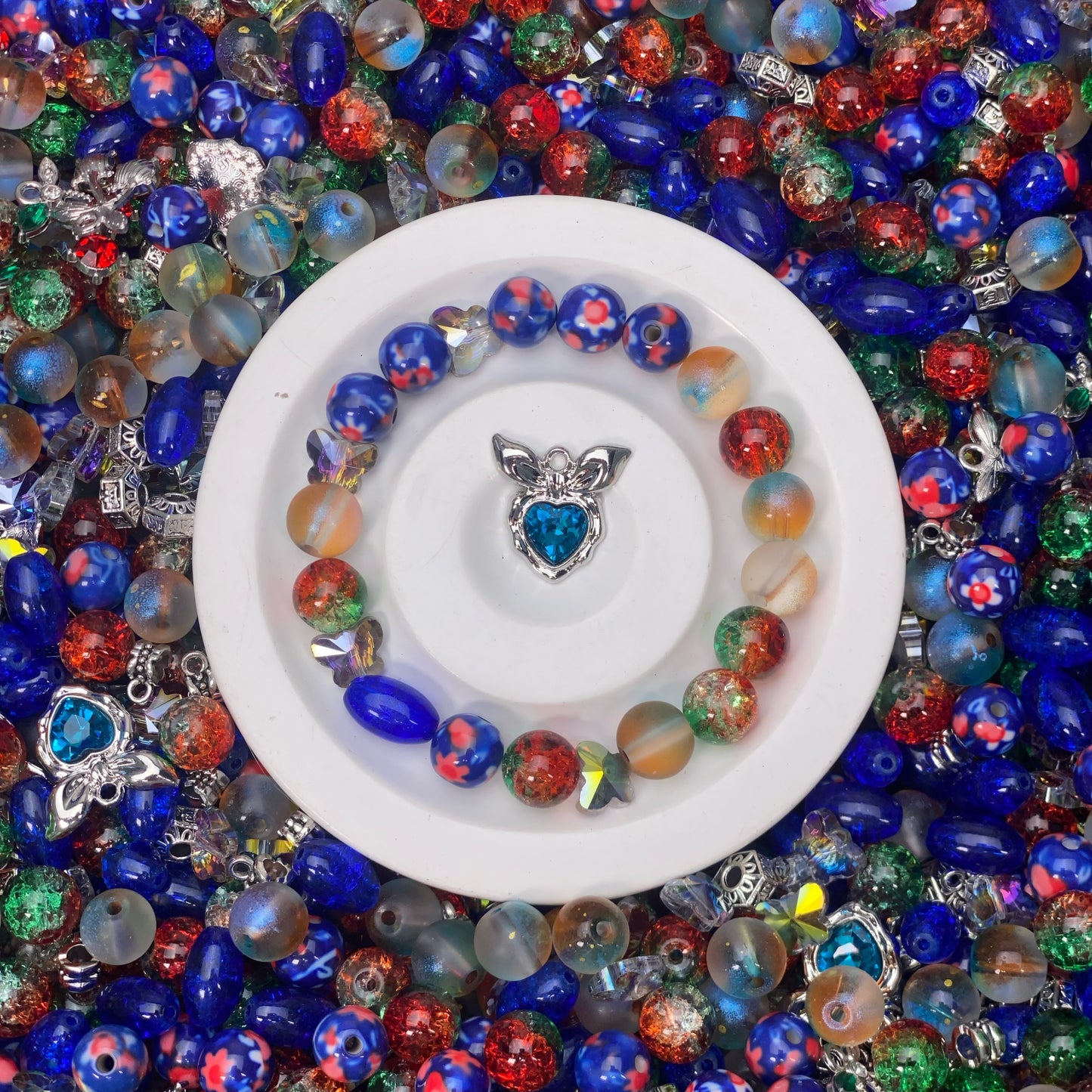 ❤ 新作 ❤【879】ティニー 高級ガラスビーズ,アクリルビーズ10mm,グミビーズ,蝶ビーズ,高品質メタル,スペーサー等