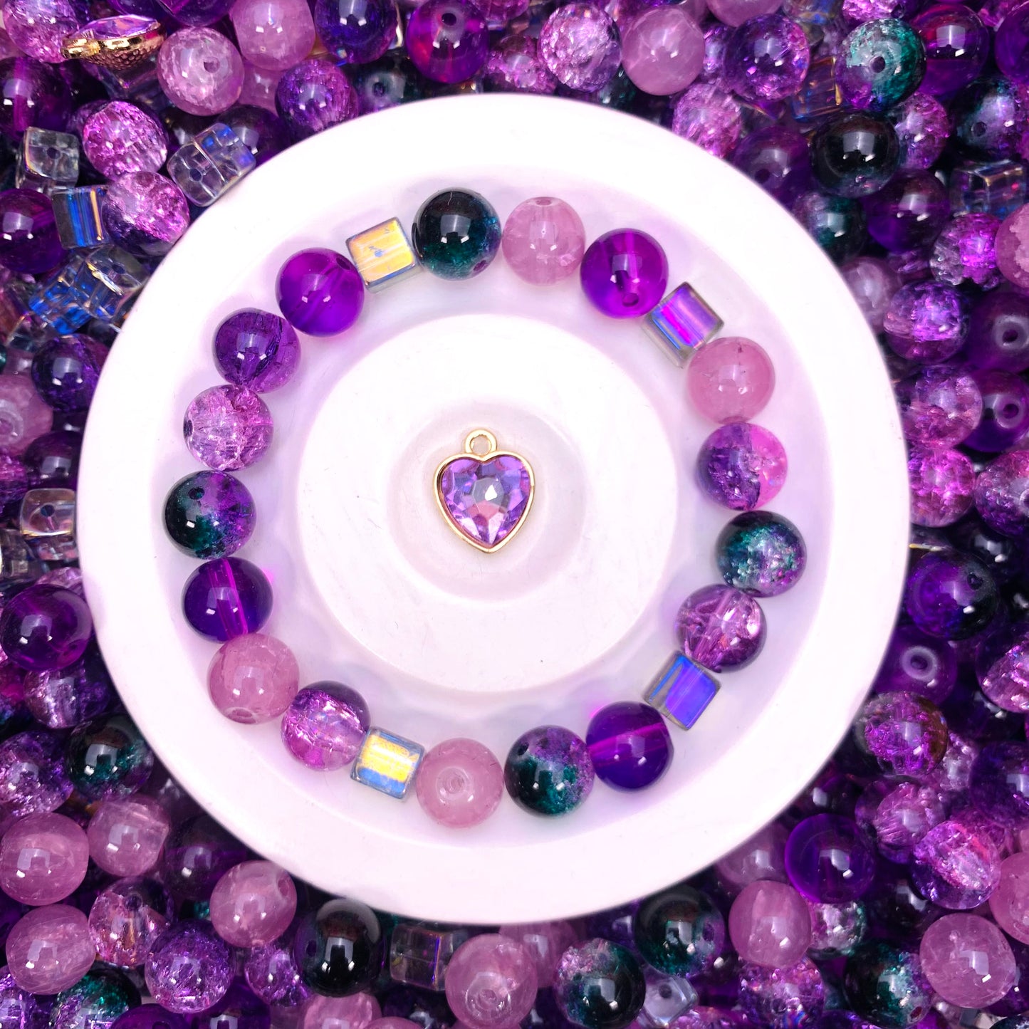 ガラスミックスビーズ