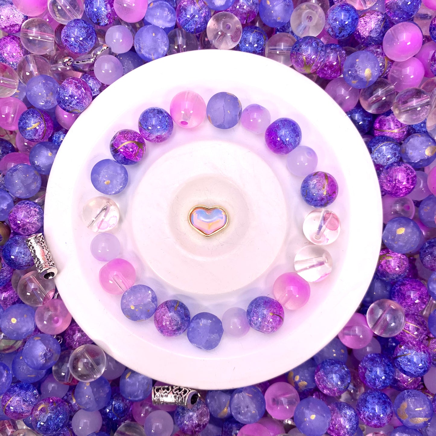 ガラスミックスビーズ