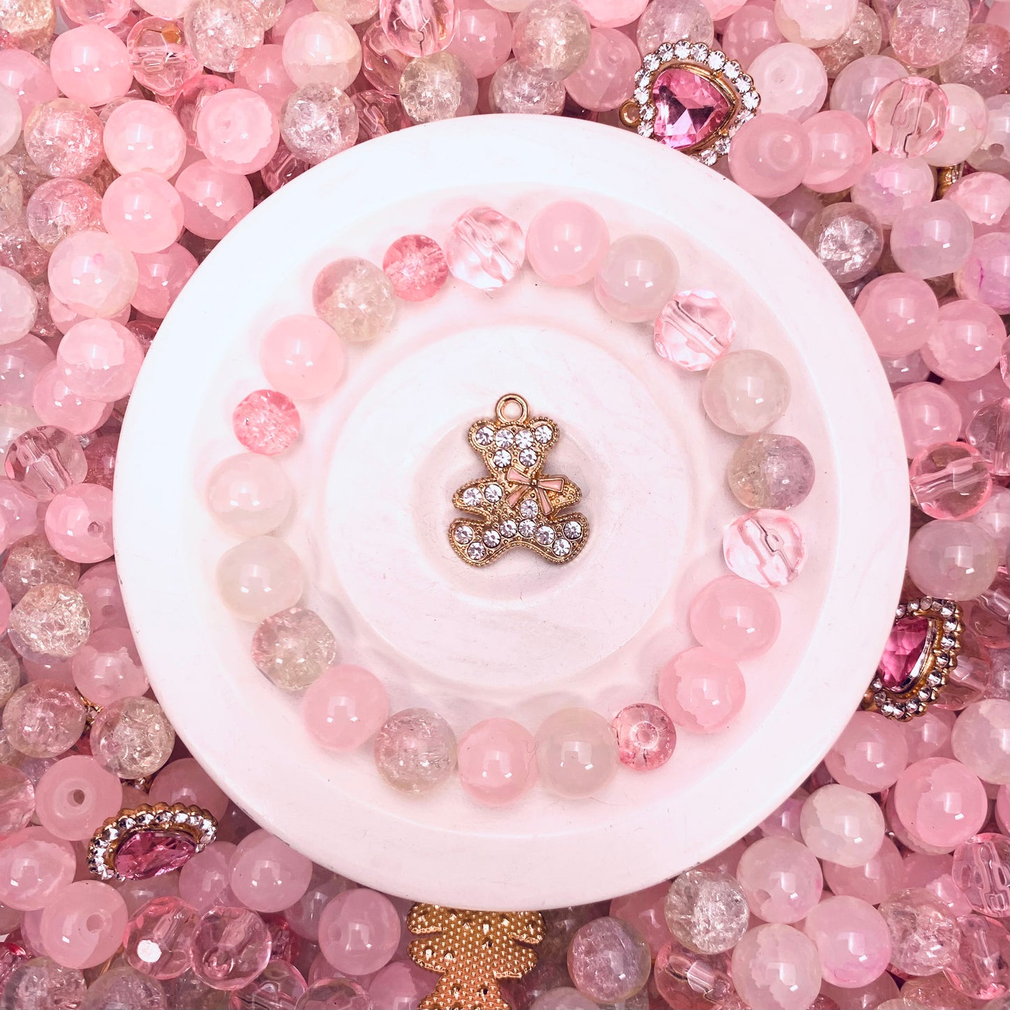 ガラスミックスビーズ