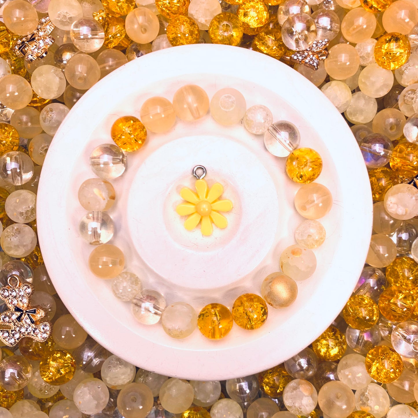 ガラスミックスビーズ