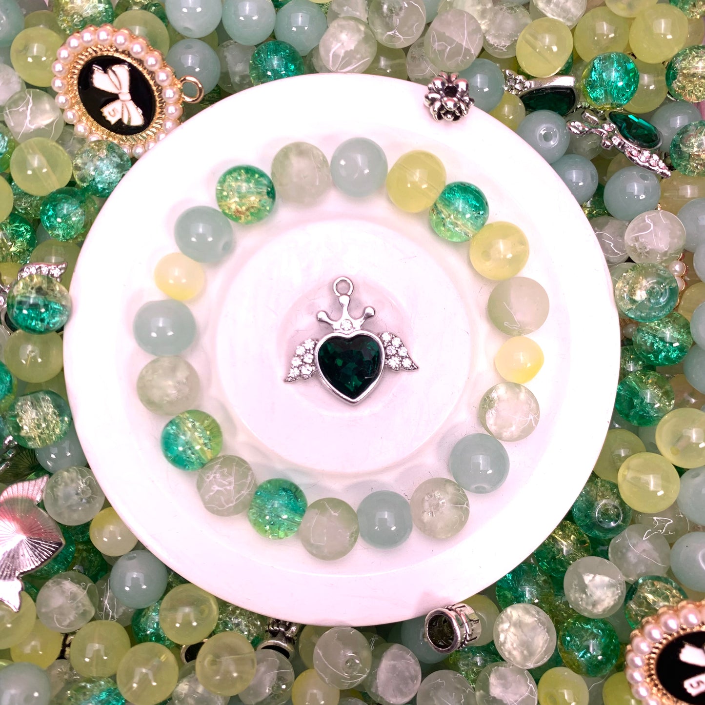 ガラスミックスビーズ