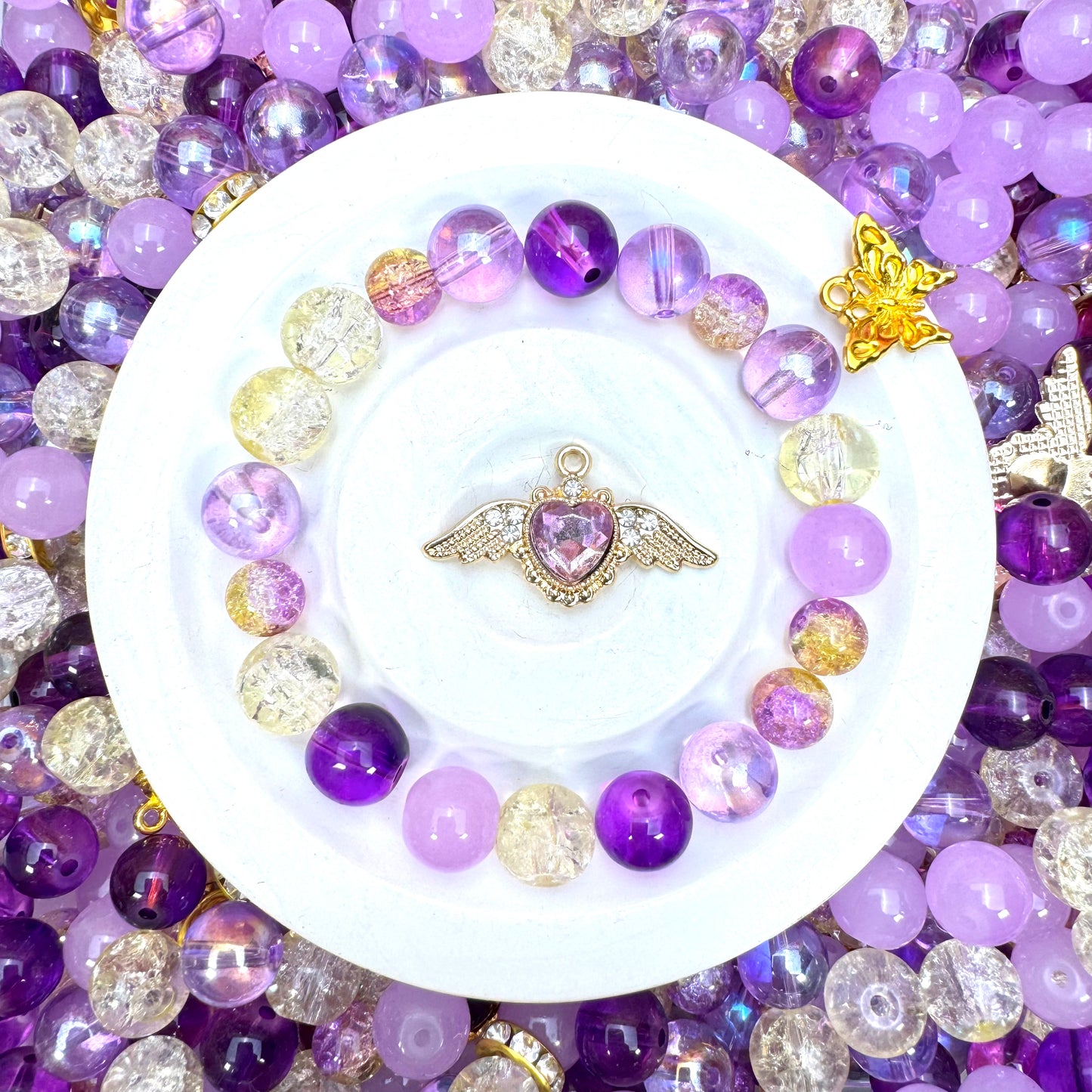 ガラスミックスビーズ