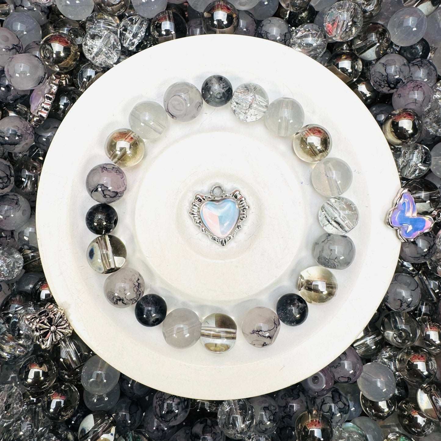 ガラスミックスビーズ