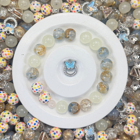 01/19 ❤ 新作 ❤【D902】R3-A3 アクリルビーズ10mm,高級ガラスビーズ10mm,6mm,高品質メタル,スペーサー等