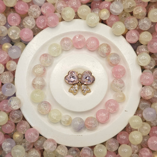 04-19 ❤ 新作 ❤【1448】エネコ 高級ガラスビーズ10mm,8mm,高品質メタル