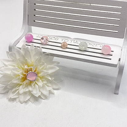 04-30 ❤ 新作 ❤【1520】サクラビス  高級ガラスビーズ,ラウンドカットビーズ10mm,多面カットビーズ8mm,高品質メタル