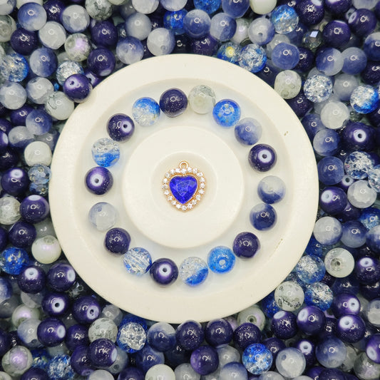 04-07 ❤ 新作 ❤【1374】あひるのペックル 高級ガラスビーズ10mm,多面カットビーズ8mm,高品質メタル,リングビーズ,スペーサービーズ